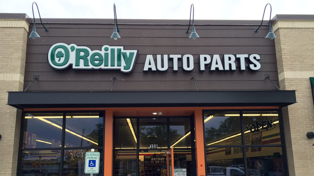 O'Reilly Auto Parts sign installed by Texas Custom Signs - Texas Custom ...