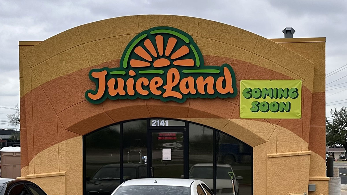 Juiceland Sign in Round Rock, TX